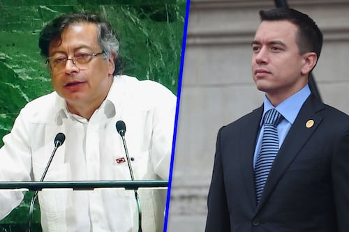 Gustavo Petro y Daniel Noboa podrían verse las caras tras desencuentros entre ambos