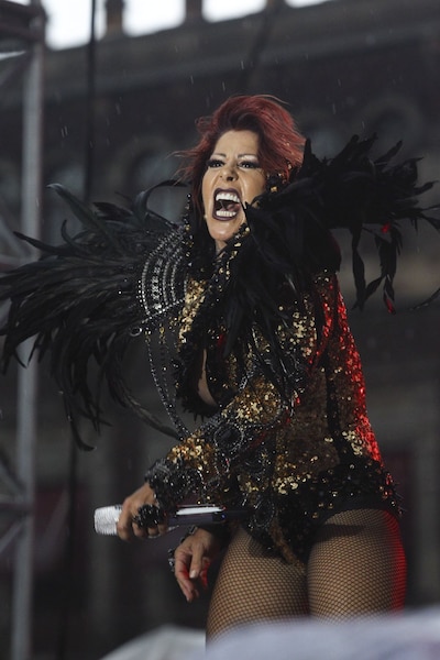 Alejandra Guzmán tuvo problemas en la columna y la cadera. (Foto: Cuartoscuro)