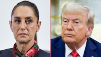 Video: Trump ‘echó taco’ con Sheinbaum en un restaurante similar a Sanborns, según grabación con IA