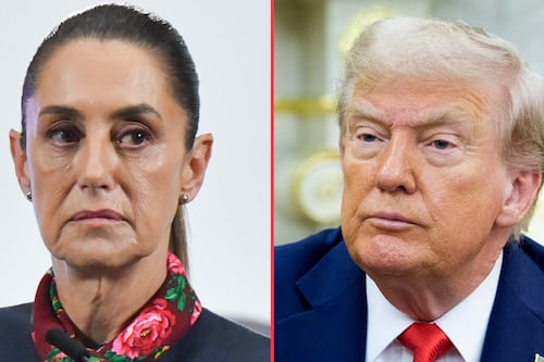 Video: Trump ‘echó taco’ con Sheinbaum en un restaurante similar a Sanborns, según grabación con IA
