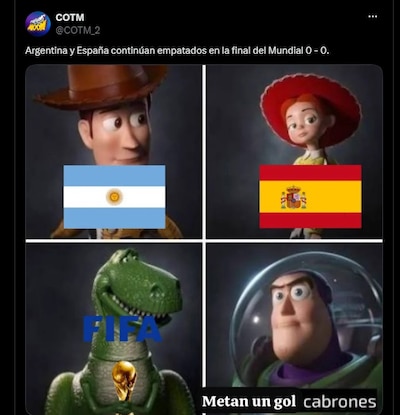 Los mejores memes del show de medio tiempo y del partido de España vs. Argentina. (Foto: Captura)