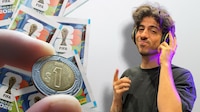 Vendiendo agüitas en el centro: ¿Quién es Gonzok, el youtuber que llenó el álbum del Mundial con un peso?