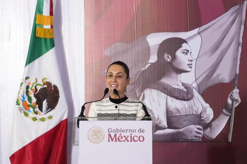 Claudia Sheinbaum inicia recorrido por primer Informe de Gobierno en Guanajuato, Aguascalientes y Zacatecas