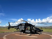 Atacan a balazos helicóptero de Seguridad Pública en Chihuahua; hay un agente herido (VIDEO)