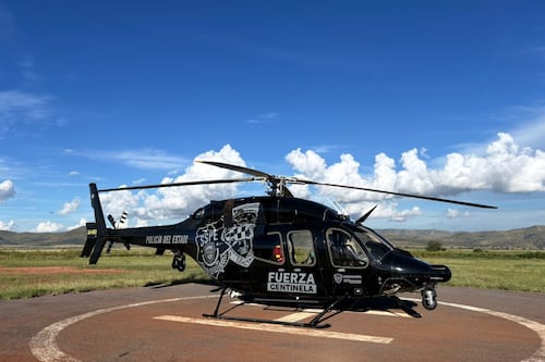 Atacan a balazos helicóptero de Seguridad Pública en Chihuahua; hay un agente herido (VIDEO)