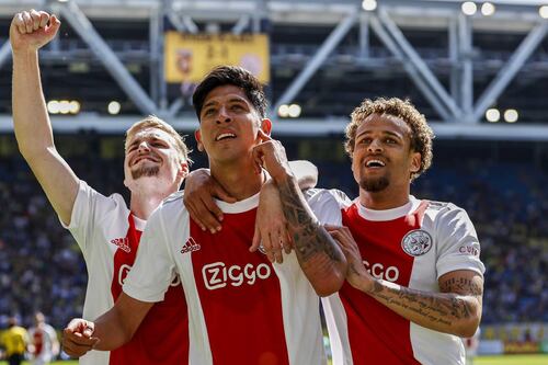 Edson Álvarez anota gol por tercer partido consecutivo con Ajax en cierre de la Eredivisie
