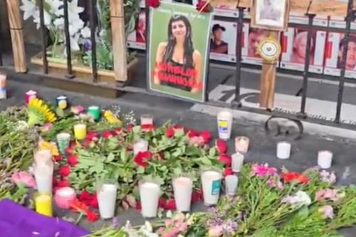 ‘Estamos cansados de tener miedo’: Estudiantes levantan nuevo altar a Claudia Tacoronte