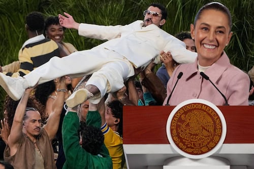 Sheinbaum aplaude mensaje de Bad Bunny en el Super Bowl LX: ‘Es la unión de América incluido EU y Canadá’