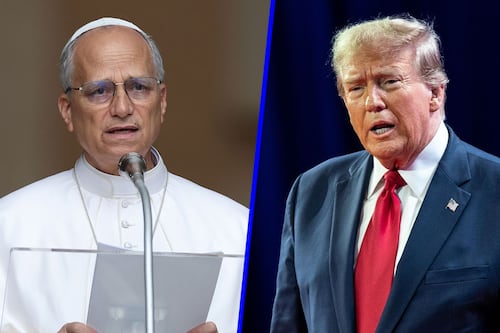 ‘Y dale con el Papa’: Trump cuestiona a León XIV si sabe que ‘Irán ha matado a 42 mil inocentes’