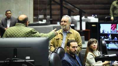 Alfonso Ramírez Cuéllar, diputado de Morena, admitió que necesitan más tiempo para que Morena, PT y PVEM lleguen a un acuerdo de la reforma electoral (Foto: MARIO JASSO/CUARTOSCURO)