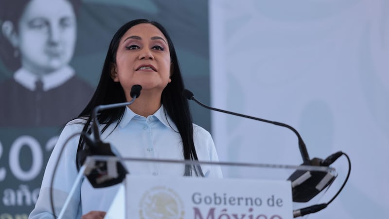 ‘Hay una ofensiva contra nuestro movimiento’: Ariadna Montiel toma protesta como dirigente de Morena