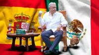 AMLO le lanza ‘pedrada’ a España en su nuevo libro: ‘Marcaban con el fierro del rey a los indígenas’