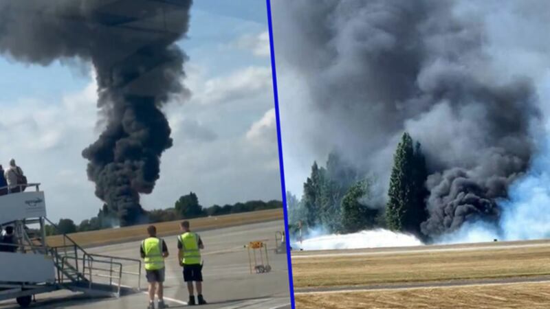 Se estrella avioneta en aeropuerto Southend de Londres: ‘Vi una gran bola de fuego’