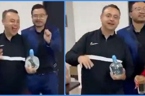 ‘Fondo, fondo, fondo’: Exhiben a jefe antisecuestros de Hidalgo por fiesta con alcohol en oficinas públicas