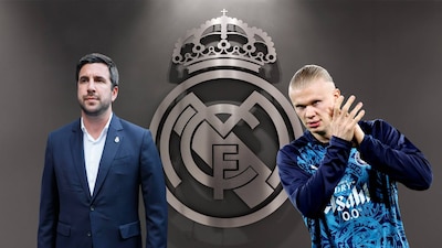 Enrique Riquelme prometió traer a Haaland al Madrid si gana la presidencia del club. (Foto: EFE/Realmadrid)