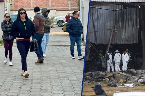 Avionazo en Toluca: Entregan restos de las 10 personas fallecidas tras el desplome de un jet privado