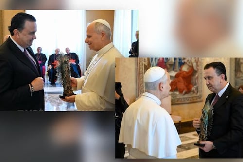 Coparmex promueve diálogo social en encuentro con el Papa León XIV