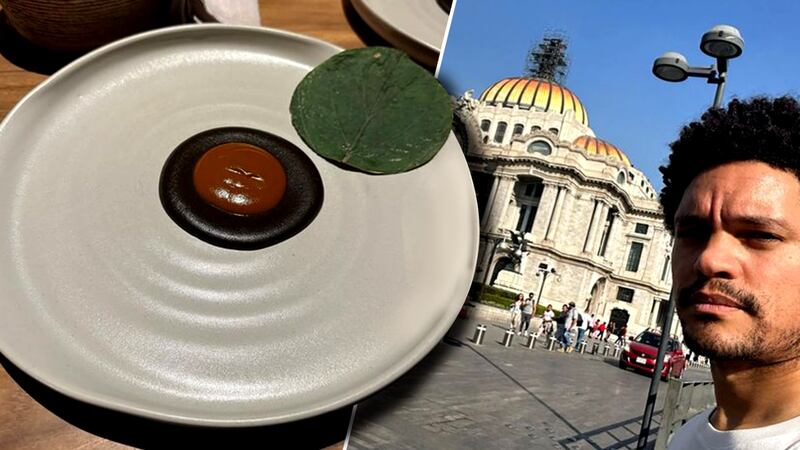 Trevor Noah, presentador de los Grammy 2023, come mole en Pujol: ‘La mejor comida’