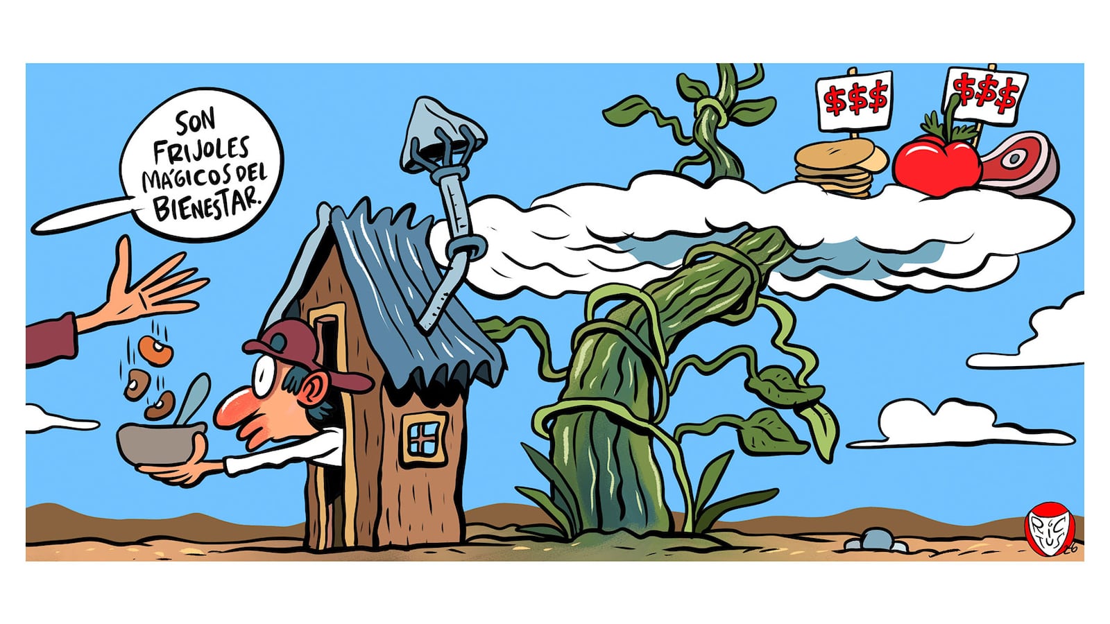 Frijoles mágicos del Bienestar - Rictus