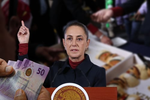 ¿Cuánto cuesta una Rosca de Reyes en Pastelerías Esperanza, como la que partió Sheinbaum?