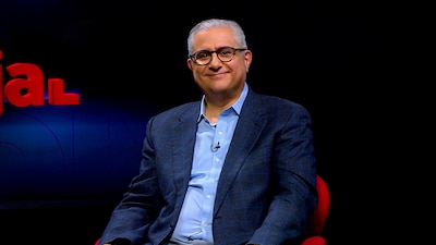 Pablo Pruneda Gross advirtió que regular la IA es el reto más importante al que se ha enfrentado la humanidad (Foto: EL FINANCIERO TV)