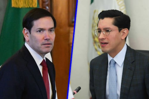 Primer contacto de Roberto Velasco con EU: ¿De qué habló con Marco Rubio?