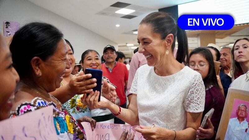 Sheinbaum en Yucatán: ‘Jueces toman partido para evitar que se termine el Tren Maya’
