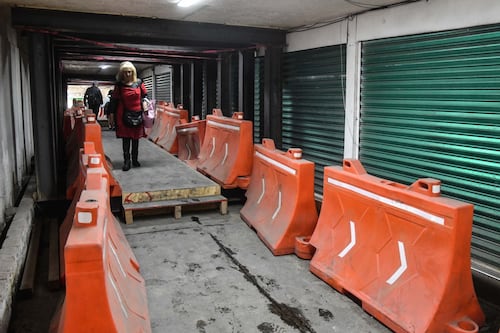 Obras del Mundial 2026 afectan a comerciantes de pasos a desnivel de Tlalpan: ‘¿A dónde vamos a ir?’