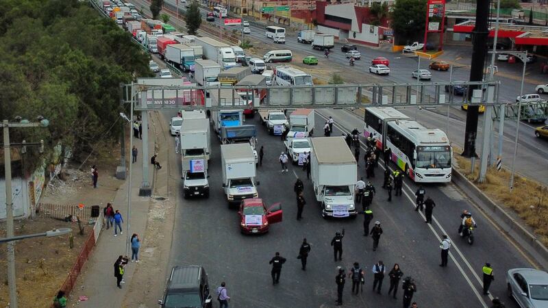 Transportistas liberan la México-Querétaro, con dirección a la CDMX, tras exigir seguridad