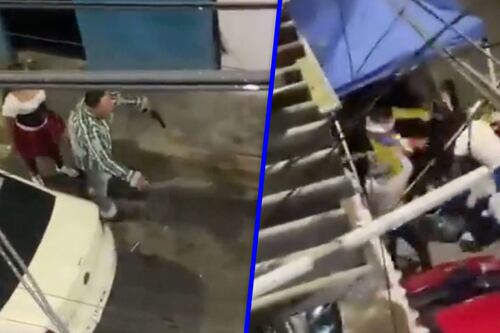 (VIDEO) Valiente, hasta que se le acabaron las balas: Detienen a sujeto que disparó contra vecinos en CDMX