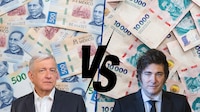 AMLO vence a Milei... en depreciaciones: Peso mexicano, la moneda que más ha caído ante el dólar en 2024
