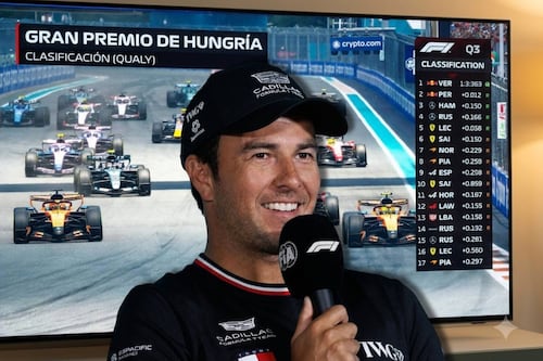 F1 Qualy del Gran Premio de Hungría 2026 EN VIVO: ¿Dónde y a qué hora ver la clasificación de ‘Checo’ HOY?