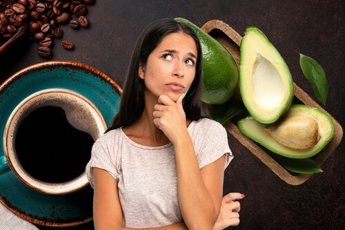 ¿Qué pasa si tomo café con aguacate?