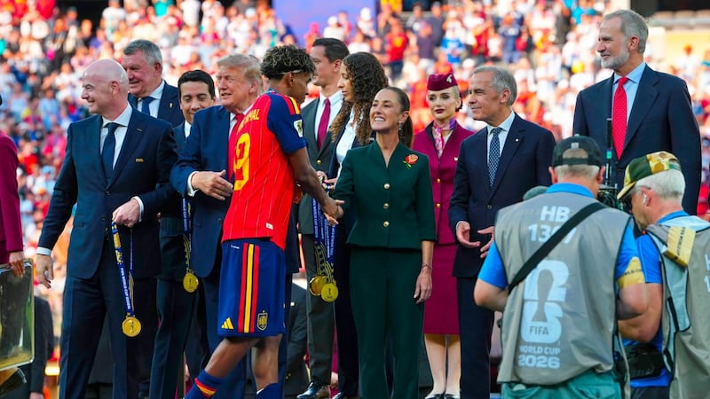Así fue como Trump invitó a Sheinbaum a la final