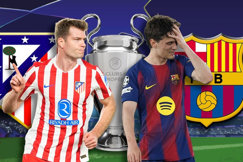 Barcelona vs. Atlético de Madrid EN VIVO HOY: ¿Dónde y a qué hora ver los cuartos de final Champions 2026?