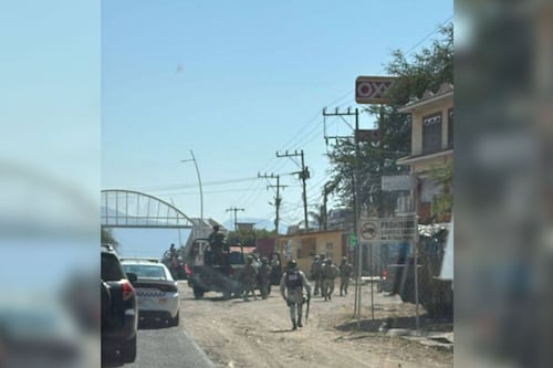 ‘Sellan’ Tuxpan tras enfrentamiento de presuntos sicarios y la Guardia Nacional: Hay 2 muertos