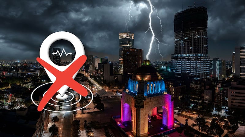 Fuerte rayo 'crea microsismo' en CDMX