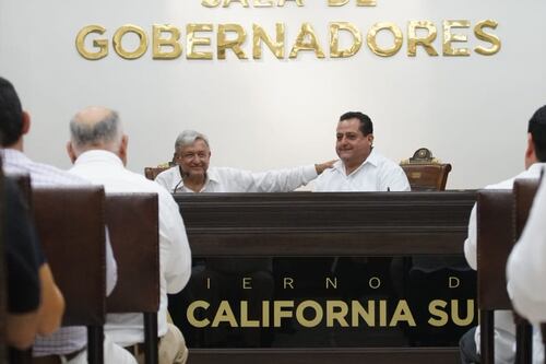 Primer abucheo que oye el Presidente electo
