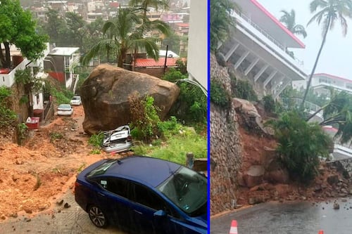 ¿Se repite la historia de ‘Otis’? Huracán ‘John’ deja inundaciones y destrucción en Acapulco (FOTOS)