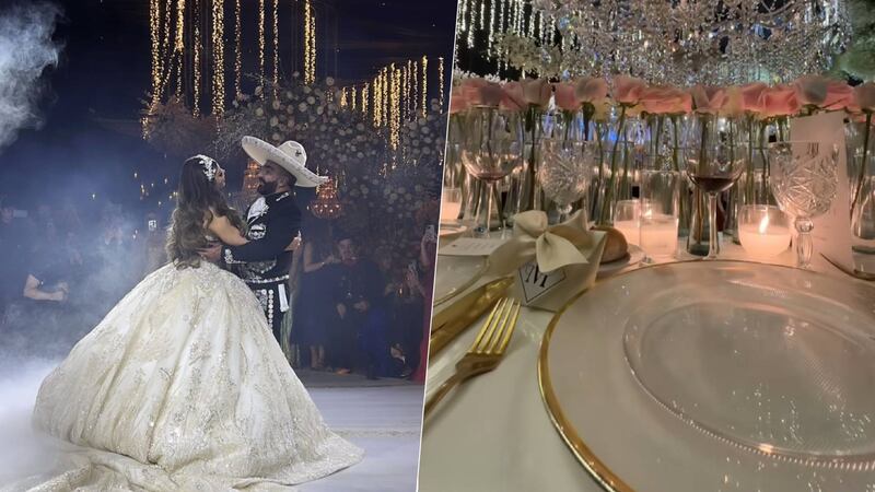 El menú de la boda de Vicente Fernández Jr. con tostadas y chilaquiles