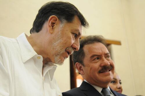 ‘Lesiones’ de Noroña por agresión de ‘Alito’ Moreno no alcanzarán para desafuero, admite Ignacio Mier