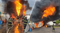 Un muerto tras incendio de diésel en Tlalnepantla; heridos sufren quemaduras en 80% del cuerpo
