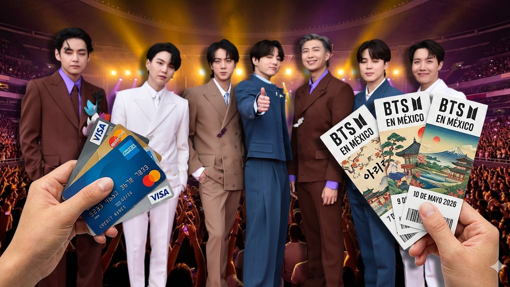 Preventa de BTS en México 2026: ¿Cuáles son las tarjetas participantes para  la venta especial del ARMY? – El Financiero