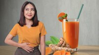 ¿Qué pasa si tomo jugo de zanahoria con cúrcuma en ayunas?