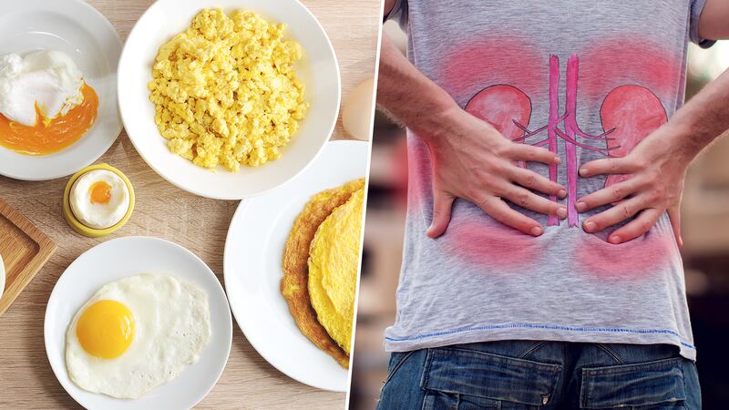¿Y el huevito estrellado? Así podría afectar a tus riñones su consumo en exceso