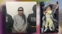 Detienen a mujer que abandonó a su bebé de 3 meses en una bolsa de plástico en Ecatepec