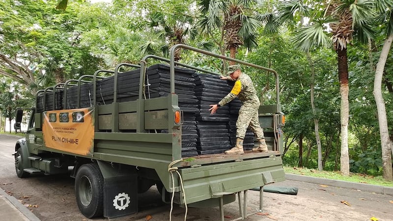 Ejército Mexicano, Fuerza Aérea y Guardia Nacional mantiene activo el Plan DN-III-E en Veracruz ante fuertes lluvias