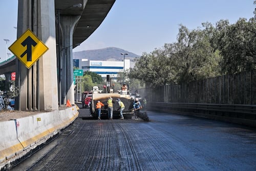 Reconstrucción de Periférico Norte registra avance de 90%