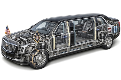 Cadillac One La Bestia, el auto blindado del presidente de Estados Unidos