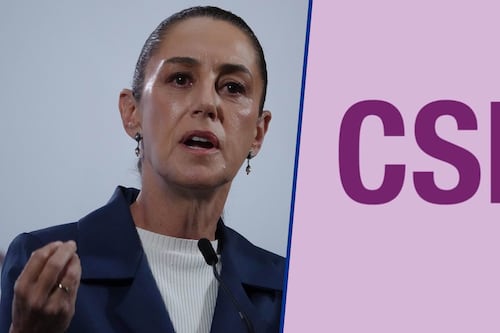 Sheinbaum critica al nuevo PES por usar sus iniciales para registrar al partido: ‘¿Cómo que CSP?’